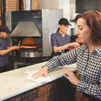 Tork Foodservice Cleaning Towel White, 1/4 Fold, 1 x 150 Towels, 192197