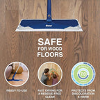 Bona Hardwood Floor Disposable Wet Cleaning Pads - 12 Pads per Pack - unscented - Use Mops - Residue-Free Floor-Cleaning Solution for Wood Floors,(Pack of 6)