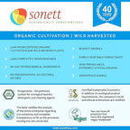 Sonett Organic Bathroom & Shower Cleaner Spray Removes lime scale deposits in hard-to-reach places and cleans fittings, stainless steel, floor tiles and shower walls (17 fl. oz. Pack of 6)