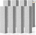 8 Pack Pumice Stone, Gray Pumice Stone for Toilet Bowl Cleaning, Scouring Stick for Cleaning Toilet, Bathroom, Kitchen Sink, Grill (Gray)