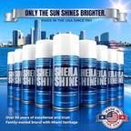 Sheila Shine 3oz Stainless Steel Cleaner and Polish - Cleans, Polishes & Protects Kitchen Appliances, Refrigerators, Sinks, Ovens & Grills - Stainless Cleaner Spray for Residue & Streak Free Shine