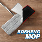 Flat Mop Pad Replacement, for Microfiber Mops, Floor mops with Washable Pads, Mop Pad Refill 1 Pack - Grey