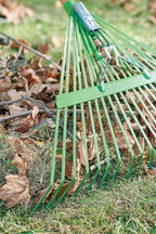 AMES 20201033 Steel Tine Leaf Rake with Hardwood/Steel Handle, 22 Tines
