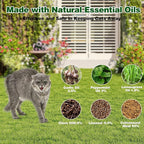 36 Pcs Cat Repellent Outdoor, Natural Peppermint Oil Cat Deterrent and Keep Cats Out of Plant Yard Garden Lawn, Garden, and Furniture, Scratch and Chew