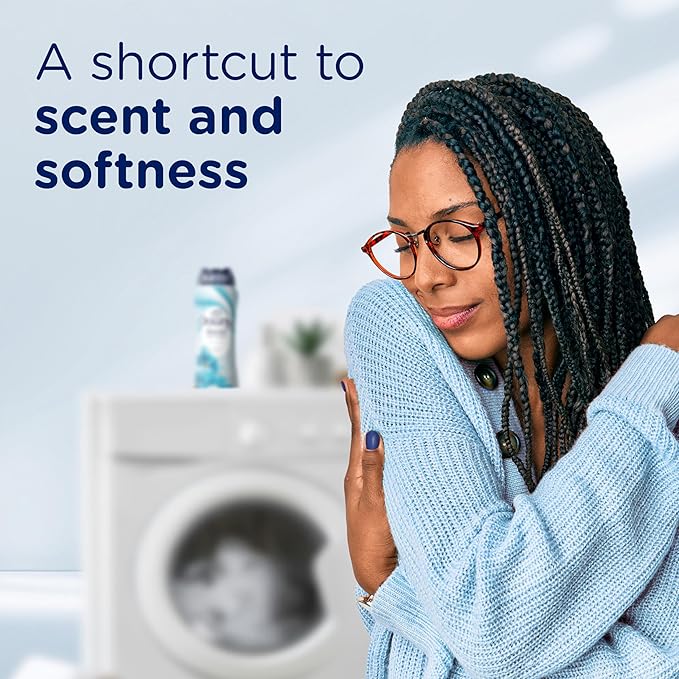 Downy Blends In Wash Laundry Scent Booster Beads, Meadow Rain Scent, 24.5 OZ, Fabric Softener Beads And Freshness