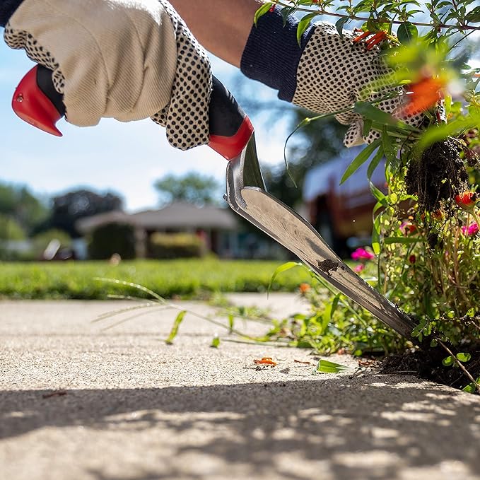 Radius Garden 102 Ergonomic Aluminum Hand Weeder, Original Green