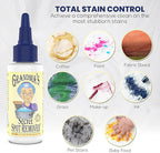 Grandma's Secret Spot Remover Laundry Spray - Chlorine, Bleach and Toxin-Free Fabric Stain Remover for Clothes - Removes Oil, Paint, Blood and Pet Stains - 2 Oz, 3 Pack