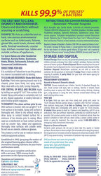Sprayway All Purpose Disinfectant Cleaner, Foaming Action, 19 Ounce
