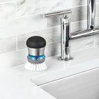 OXO Steel Soap Dispensing Palm Brush Refills, 2-Pack