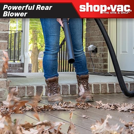 Shop-Vac 5801411 14-Gallon Wet/Dry Shop Vacuum, 5.5 Peak HP, 2.5 Inch Diameter x 7 Foot Hose, 20 Foot Cord, Ideal for Home, Garage, and Workshop Cleaning