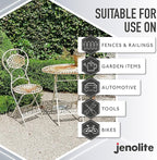 JENOLITE Rust Remover for Metal - Fast Acting No Drip Thick Liquid - Industrial Strength, Removes Rust Back to Bare Metal - 34 oz (1kg)