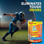 Nature Clean Stink Bomb Odor Remover Pacs for Laundry, 10 Count