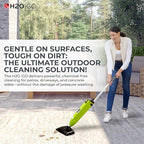 H2O iGO Indoor & Outdoor Cordless Steam Mop for Hardwood Floors, Carpets, Windows, Upholstery, Kitchens, Bathrooms - Portable, Rechargeable, Wireless, Steamer Mops for Floor Cleaning