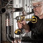 DEWALT 20V MAX Cordless Drill and Impact Driver, Power Tool Combo Kit , Includes 2 Batteries, Charger and Bag (DCK240C2)