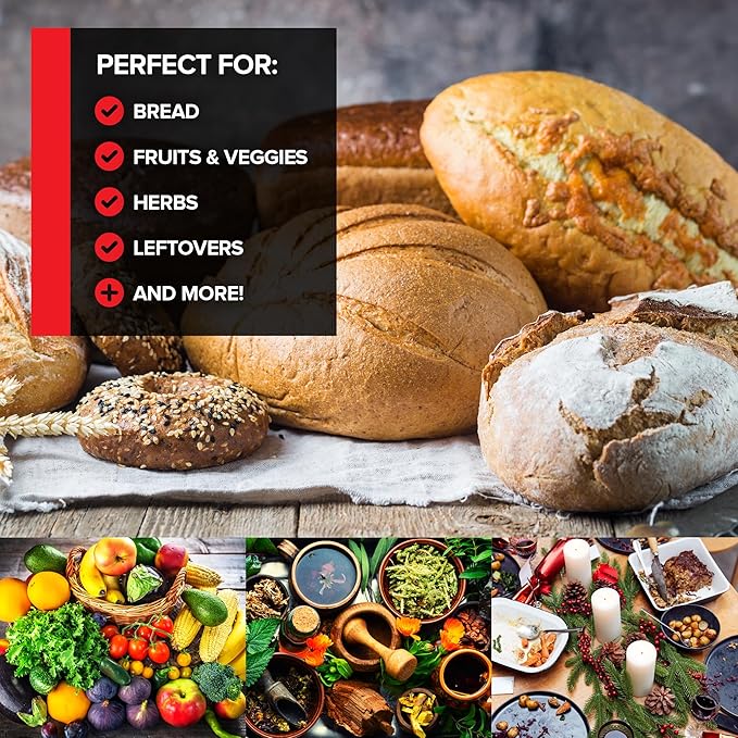 1 Gallon Food Storage Bags with Twist Ties (1800 Count) Bulk Freezer Storage Bags Gallon Size for Bread, Vegetables, Fruit, and More, Clear Disposable Twist Tie Storage Bags, Stock Your Home