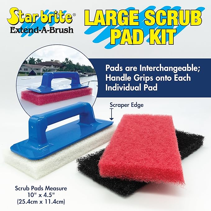STAR BRITE Large Scrub Pad Kit (042023)