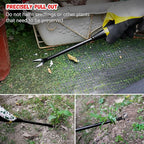 Weeding Tool - Heavy Duty Stainless Steel Weed Remover Tool for Precise Root Weed Removal, Efficient Weed Puller Tool for Garden and Lawn Care