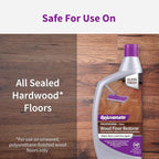 Rejuvenate Professional Wood Floor Restorer Fills Scratches, Shines And Protects Wood Flooring For A High Gloss Shine, 32 Ounces, 6 Pack