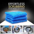 Non Scratch Dish Scrubbers for Cleaning Dishes (3PK) - Reusable Kitchen Sponge - Replace Dish Sponges for Washing Dishes - Best Household Scrubbing Pad & Alternative Dishwashing Scrub Pads Supplies