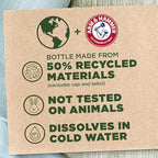 ARM & HAMMER Odor Blasters In-Wash Scent Booster,Laundry Scent Booster Fresh Escape-scent,24 Oz,(Pack of 2)
