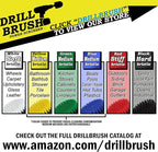 Outdoor Cleaning Supplies - Fountain and Patio Cleaning Brushes - Fire Pit - Scrub Brushes - Concrete Brush - Grout Cleaner - Granite Scrubbing Tool - Headstone Restoration Kit - Garden Statues Brush