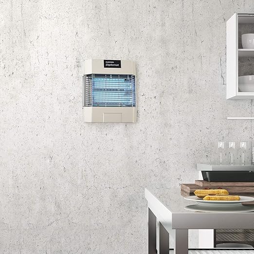 Flowtron Indoor Bug Zapper | Electric Fly & Insect Killer with 80W UV Light, Pheromone Lure Attractant, Shock Kill Grid & Reflector Panels | 1200 Sq Ft for Kitchen, Restaurant & Barn, UL Certified