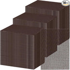 50 Pack Griddle 4x5.5'' Screen Grill Cleaning Screens Pre-treated Abrasive Mesh Pads for Flat Top Stainless Steel Griddle Cleaning Accessories Bundle