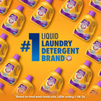 ARM & HAMMER Plus OxiClean with Odor Blasters Liquid Laundry Detergent, Laundry Odor Remover, Attacks Stains, Fresh Burst Scent, 154 Loads, 200.2 Fl Oz
