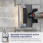 Bissell CrossWave PET PRO OXY Multi-Surface Formula, 4019G, 80 oz, Removes Stuck-On Stains like Dirt, Grease, and Grime from Sealed Hard Floors and Grout, Patented Odor Elimation Technology