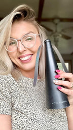 Fly Fans for Tables by Modern Lyfe - AA Battery & USB Powered - Fly Swatter Outdoor Camping Accessory Or for Food at Parties, Restaurants & Picnics, Bug Fan, Spinner Keeps Flies Away (2 Pack - Pink)