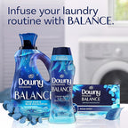 Downy Infusions In-Wash Laundry Scent Booster Beads, BALANCE, Crisp Rain and Blue Eucalyptus, 13.4 oz