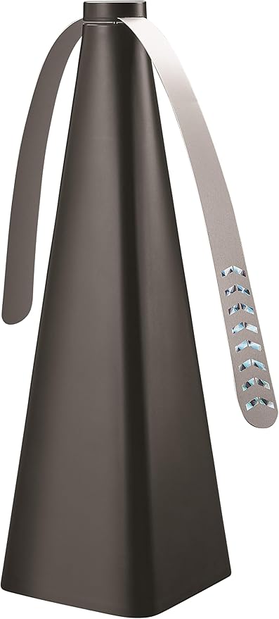 Treva Rechargeable Bug Fan Fly Deterrent with Holographic Blades to Clear Bugs, Mosquitoes, and Flies
