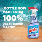 Windex Crystal Rain Glass Cleaner Spray, 6 ct, 23 fl oz