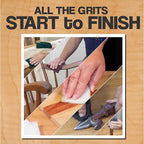 6" x 9" Non-Woven Surf Prep Sanding Pads for Wood, Metal, Polish, Strip Paint, Remove Rust, Deburring, Extra Coarse to Very Fine Scuff Pads - 150 240 320 800 Grit & Non-Abrasive - 10 Pack (Assorted)