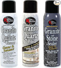 Rock Doctor Granite & Quartz Care Kit, 3 Piece Maintenance Stone Care Combo Kit – Cleans & Renews Marbel, Travertine, Tile and All Other Stone, Fresh, Pack of 3, 54.0 Ounce