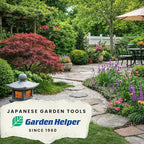 Mini Hand Cultivator Garden Tool 3 Claws - Heavy Duty Japanese Steel with Wood Handle - Small Rake Tiller for Aerating Soil, Digging, and Weeding - Made in Japan