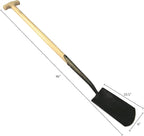 DeWit Dutch Digging Spade – Lifetime Heirloom Tool for Precision and Comfort