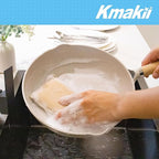 KMAKII Bamboo Kitchen Sponges,Dish Sponge,Super Absorbent Cleaning Sponges, Pack of 12