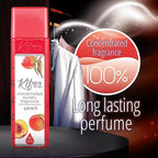 KIFRA PEACH Concentrated Laundry Fragrance 6.76 Fl Oz 200ml 80 Washing Cycles
