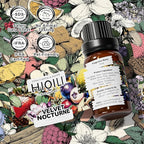 HIQILI Velvet Nocturne Diffuser Oil, Ideal for Hotel Diffuser, Luxury Perfume, Dryer Balls, Pet Friendly, Long Lasting - 0.34 Fl Oz