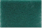 Boardwalk 186 Heavy-Duty Scour Pad, Green, 6 x 9 (Case of 15)