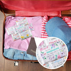 24 Packs Travel Size Tissue Pocket Slim Pack Facial 3 Ply Wallet Size Pocket Tissues for Travel Wedding Party Favors, 6 Styles(Flower Bible)