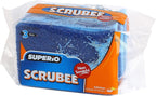 Kitchen Sponges for Washing Dishes, Non-Scratch Cellulose Dish Scrub Sponges, Cleaning Sponges for Household Use, Safe Cleaning Products, Kitchen Sponges Pack of 24, by Superio