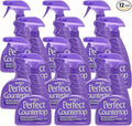 HOPE'S Perfect Countertop Cleaner and Polish 22-Ounce, Streak-Free Multi-Surface Cleaning Spray, Safe on Stone, Laminate, CORIAN, Granite, Quartz, Marble, Pack of 12