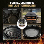 Royal Kitchen Cast Iron & Carbon Steel Seasoning Conditioner 2-IN-1 | Effective For Restoring, Protecting & Conditioning Blackstone Griddle, Cast Iron and Dutch Oven Cookware Food Safe and easy to use conditioner (15.3 Ounce (Pack of 1))