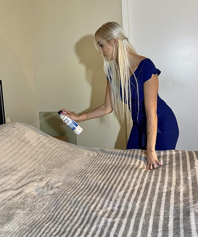 Spray Fresh Fabric Refresher - Deodorizer & Freshener for Clothing, Bedding, Luggage, Furniture & More - Eliminates Smoke Smell & Other Pesky Odors - Helps Prevent Fabric from Wrinkling (Sea Breeze)