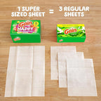 Gain Super Sized Dryer Sheets, Laundry Fabric Softener, Happy, 130 Count