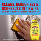 Pine-Sol Multi Surface Cleaner, 2 Pack, Concentrated Multi Purpose Cleaner and Degreaser for Kitchen and Bathroom, Makes 5 Gallons, Lemon Fresh Scent, 10.75 oz. Each