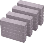 Norme 30 Pack Pumice Stones for Toilet Bowl Cleaning Scouring Pad Pumice Stick Cleaner for Cleaning Toilets, Bathtubs, Grills, Kitchen, Swimming Pools, Sinks, 5.9 x 1.4 x 0.9 Inch (Gray)
