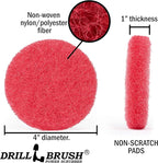 Drill Scrubber - Drill Brush Power Scrubber Pads - Bathroom - Drill Pad Attachments - Cleaning Pads - Shower Door - Baseboard - Bathroom Sink - Shower Cleaner - Flooring - Hard Water Stain Remover